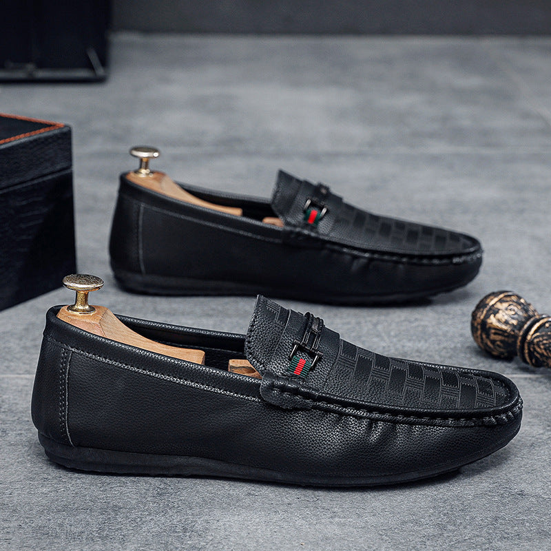 Men's summer new arrivals: versatile loafers - casual, business, slip-on leather shoes for men 4