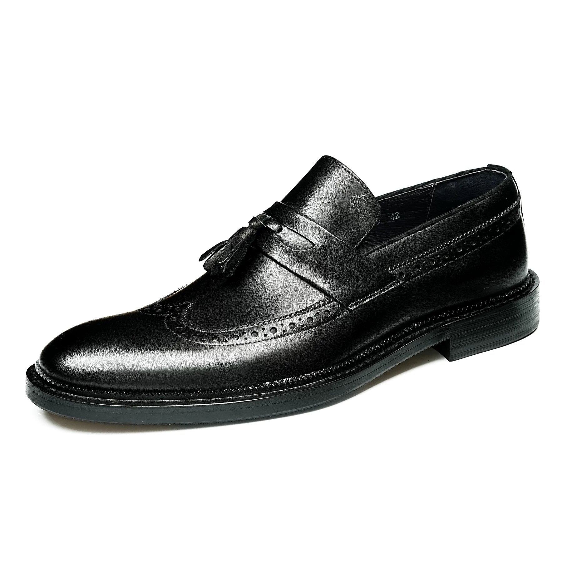Men's Loafers, Slip-On, British Style