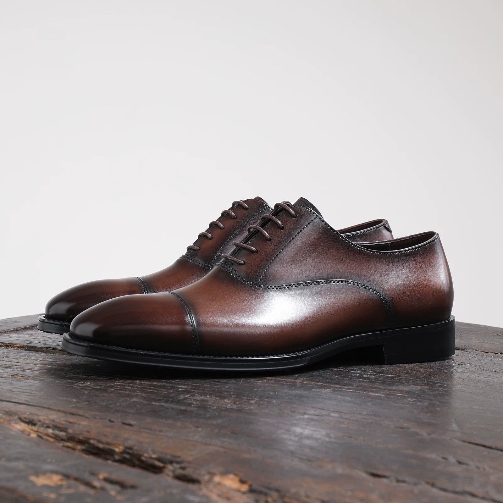 Men's Genuine Leather Leather Shoes, Breathable, Handmade