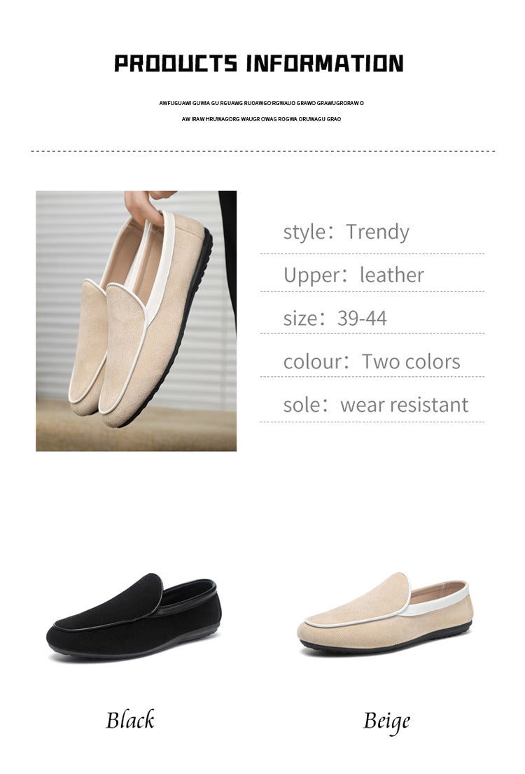 Spring autum social casual shoes trendy shoes beanie shoes men's lazy shoes loafers slip-on men's sh 10