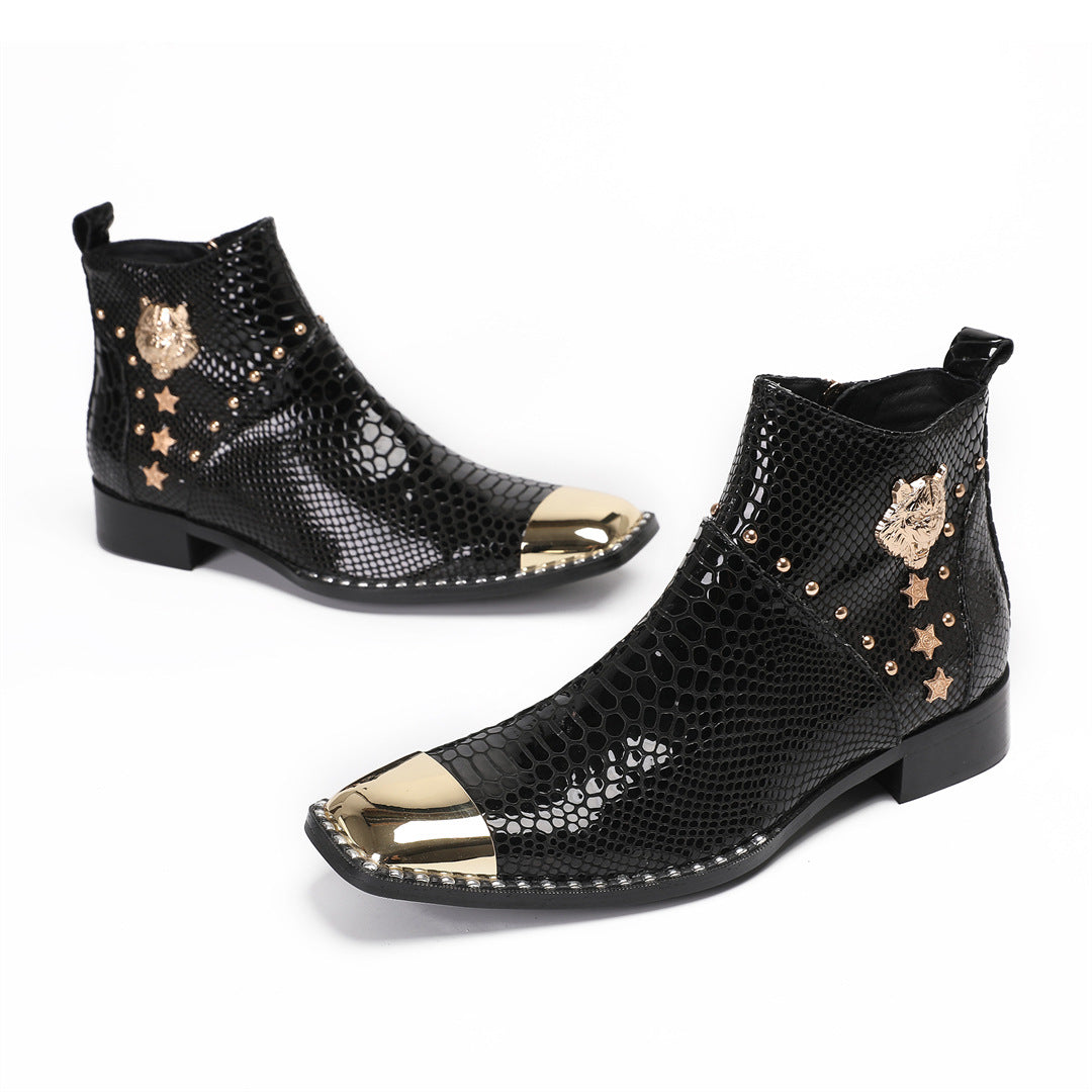Men's Leather Chelsea Boots – British Style – Style 50