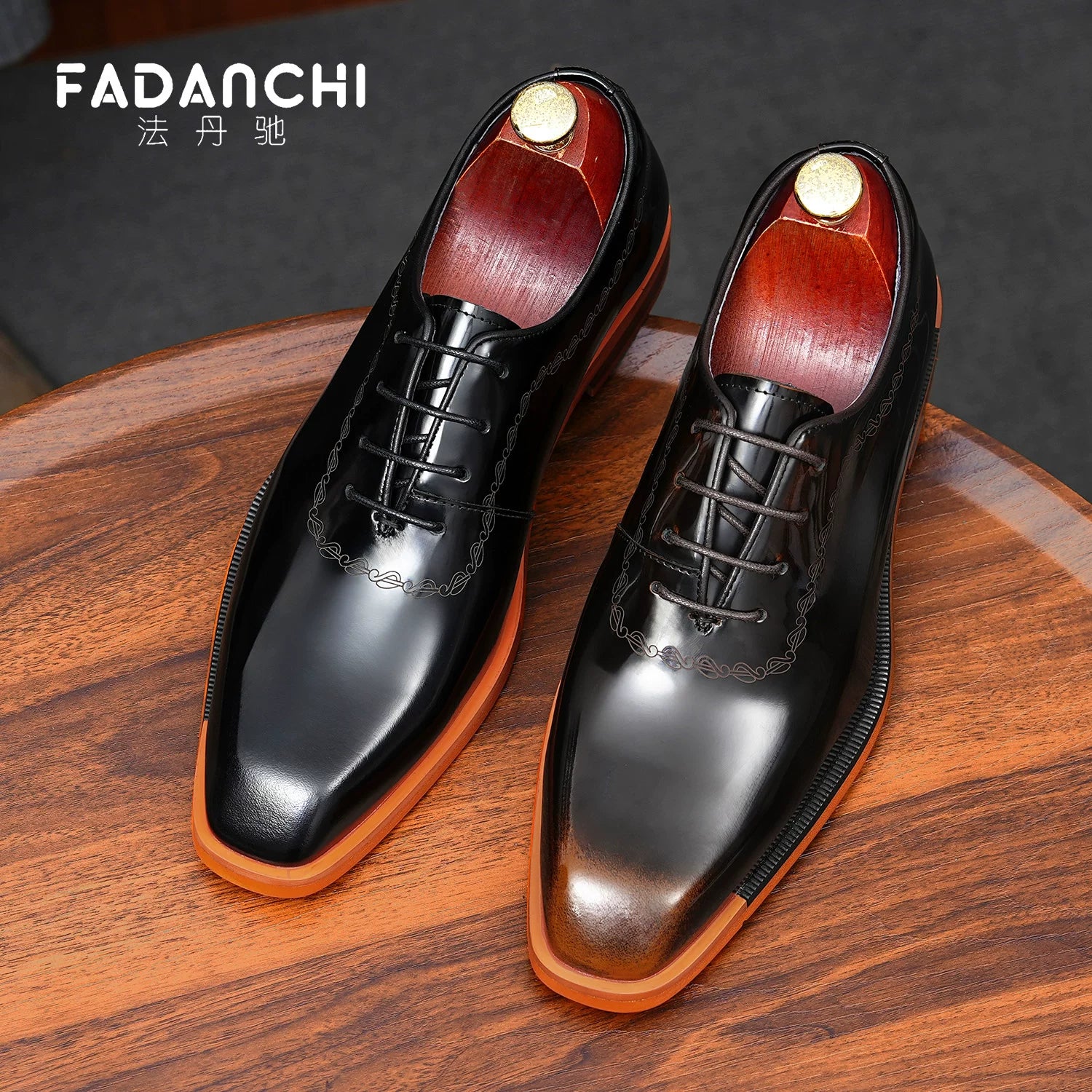 Men's Genuine Leather Oxford Shoes, Business, Formal