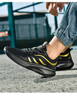 2026 men's running shoes - summer brand, durable soft sole, shock absorption, professional morning jogging shoes