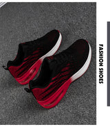New casual fashion flyknit men's sneakers