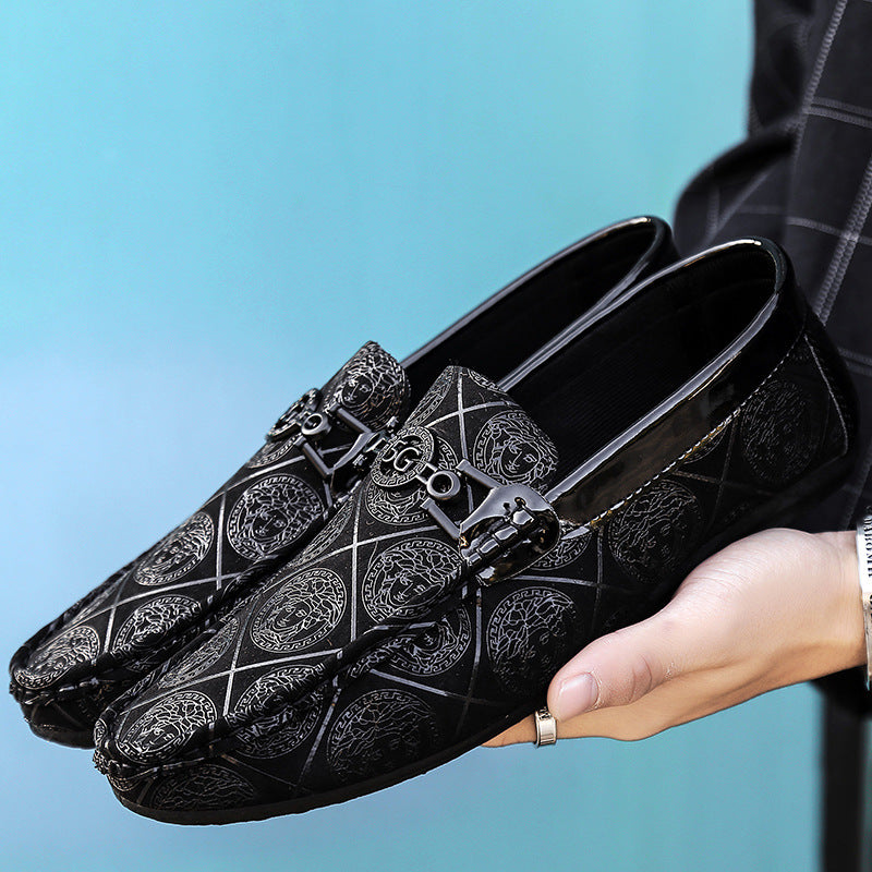 European station men's loafers 2024 summer new arrivals - men's low-top versatile casual shoes - cro 4