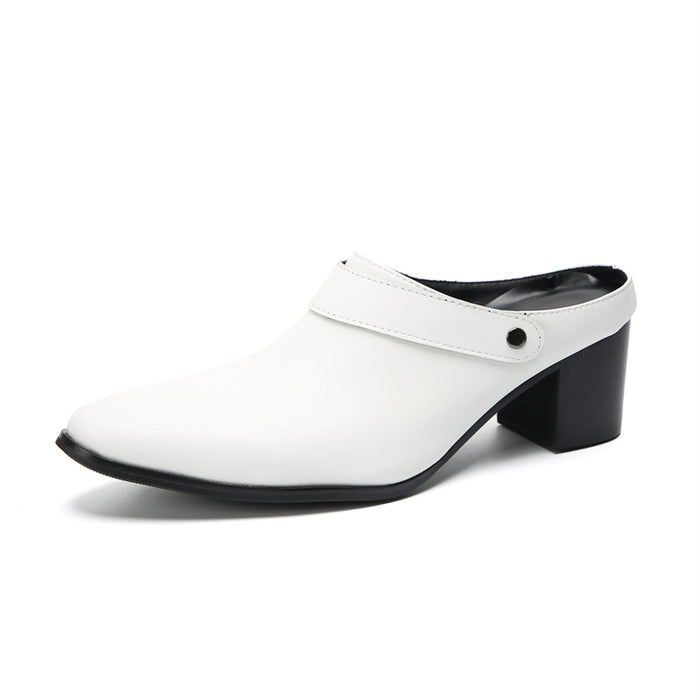 2025 New Summer Slippers Men's White Casual Cool Slippers Daily Fashion Beach Men's Outdoor Trend Brand
