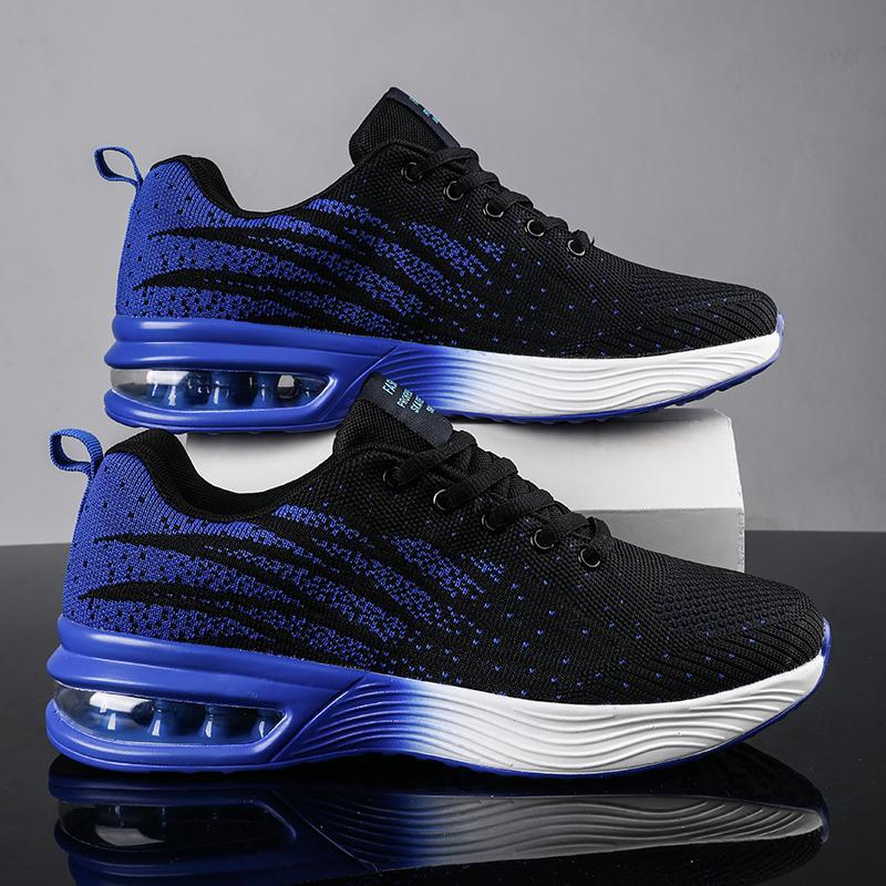 New casual fashion flyknit men's sneakers