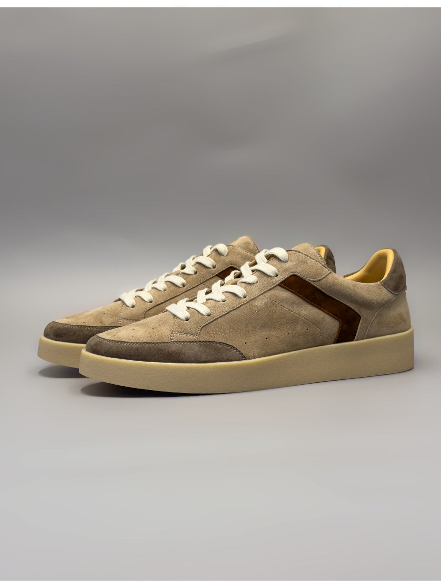 yunshu handmade shoes new daily easiest for match breathable casual genuine leather shoes trendy shoes men's sports sneakers 14