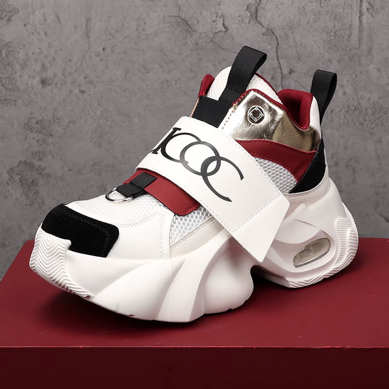 Men's Chunky Sneakers, Height Increasing, Thick Sole