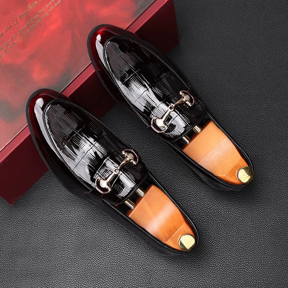 Men's Loafers, Pointed Toe, Slip-On