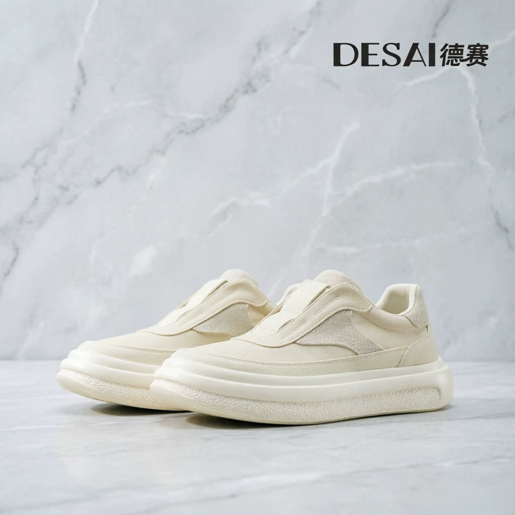 Men's Skate Shoes, Breathable, Slip-On