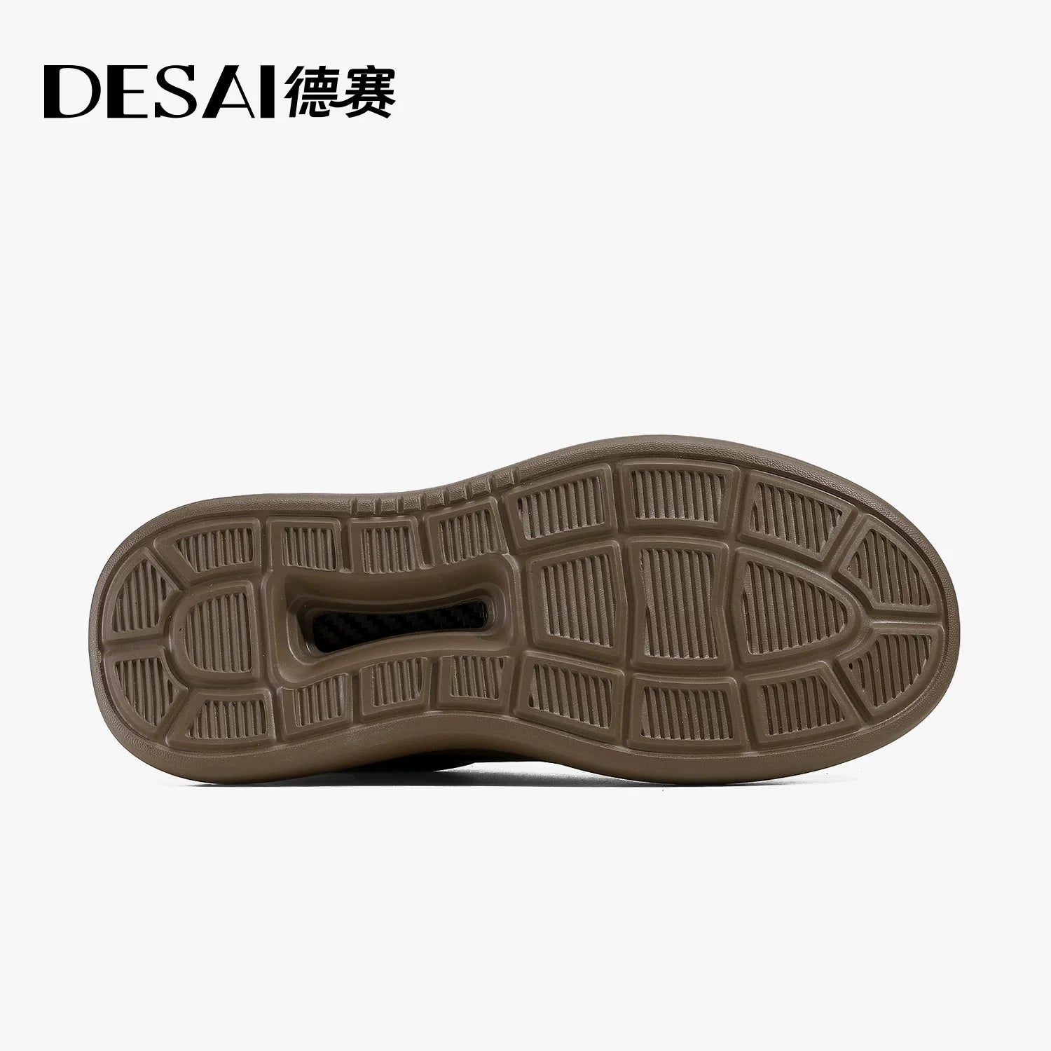 Men's Genuine Leather Casual Shoes, Height Increasing, Thick Sole