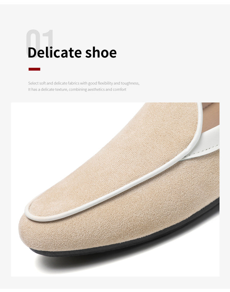 Spring autum social casual shoes trendy shoes beanie shoes men's lazy shoes loafers slip-on men's sh 11