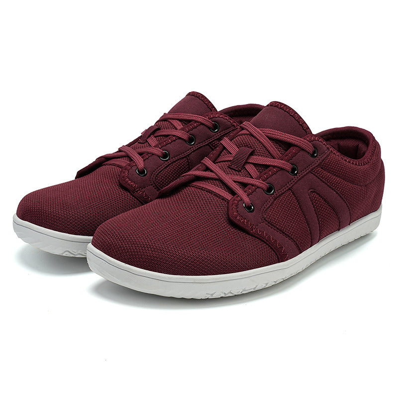 Cross-border new men's and women's outdoor barefoot running shoes, low-cut trail shoes, lightweight wide fit, anti-slip outdoor athletic shoes