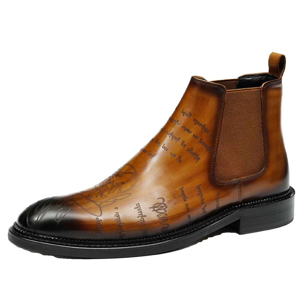 Men's Genuine Leather Martin Boots, British Style