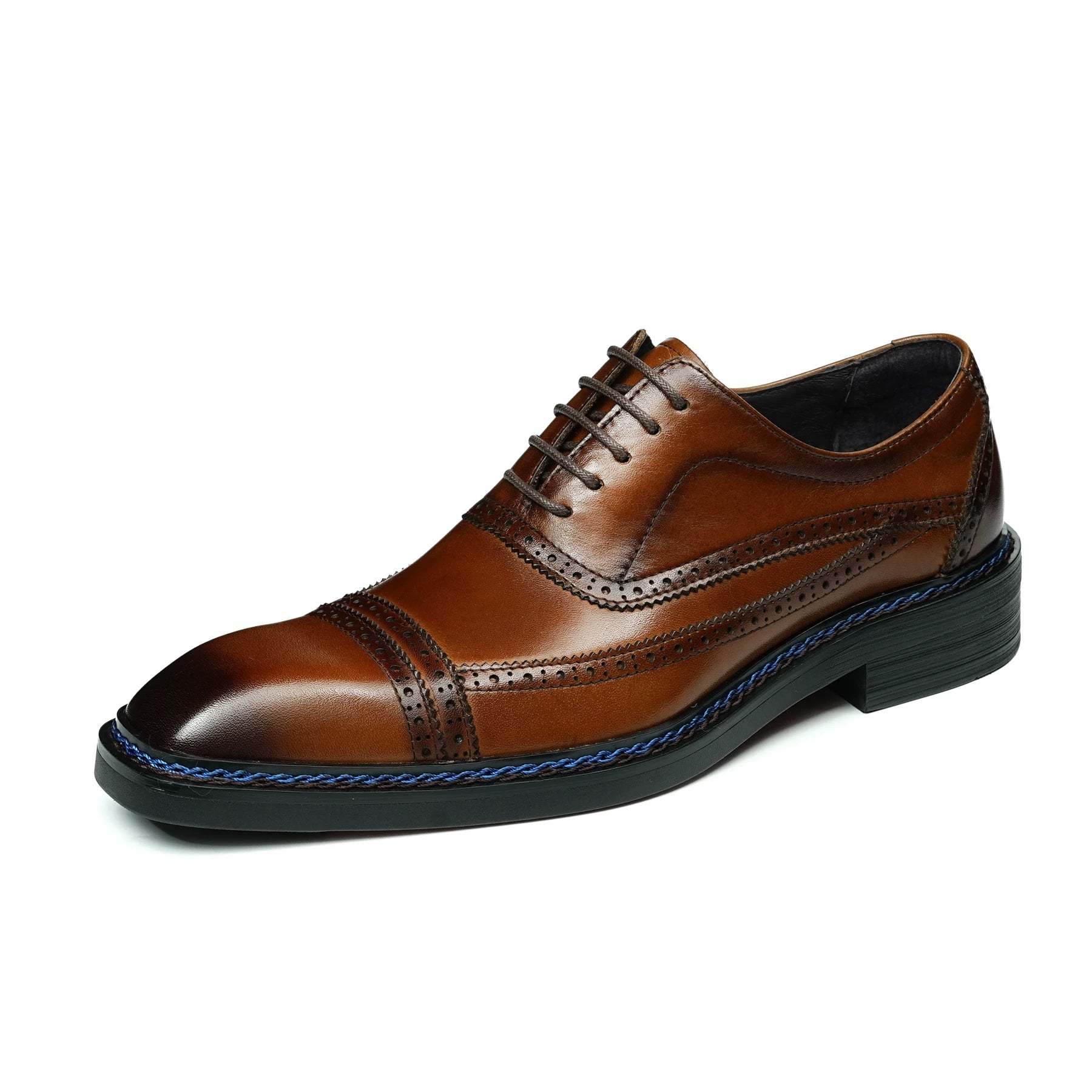 Men's Genuine Leather Wedding Shoes, Business, Formal