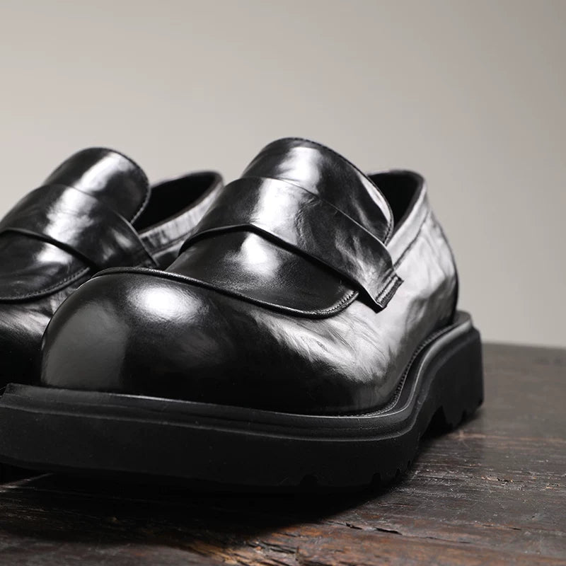Men's Loafers, Height Increasing, Thick Sole