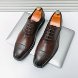 Cross-border men's shoes, plus size, british style formal leather shoes, men's business casual shoes