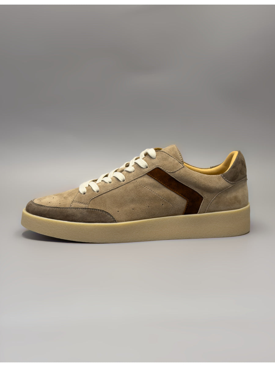 yunshu handmade shoes new daily easiest for match breathable casual genuine leather shoes trendy shoes men's sports sneakers 10