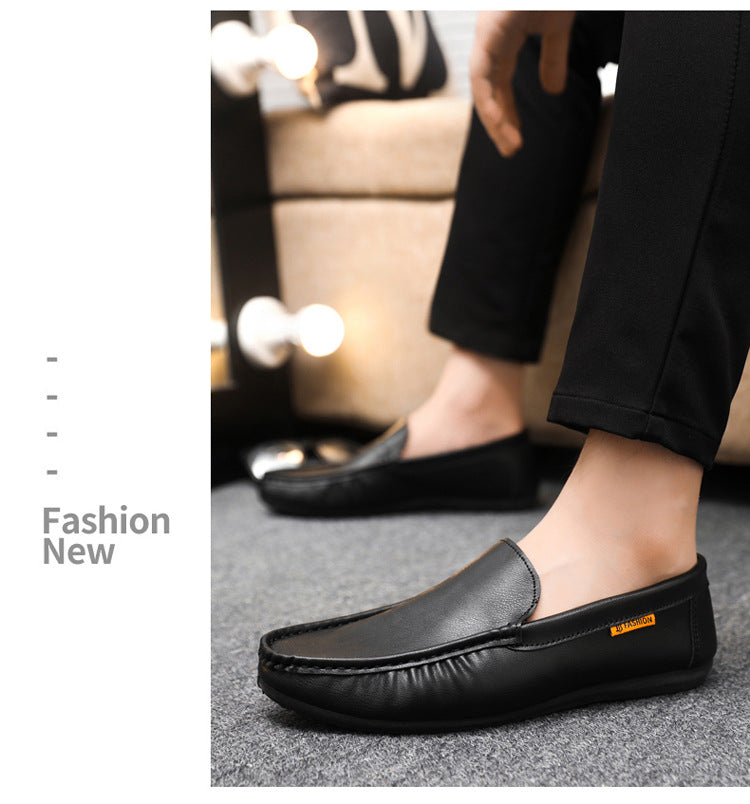 Spring autum social casual shoes trendy shoes beanie shoes men's lazy shoes loafers slip-on men's sh 14