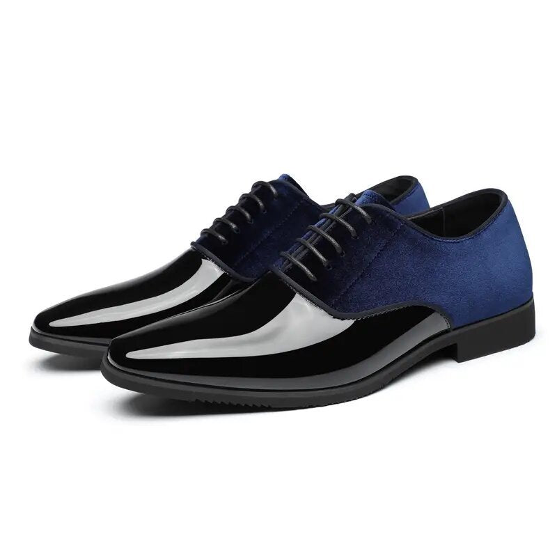 Men's formal business leather shoes - lightweight, trendy casual shoes - british style, versatile pa