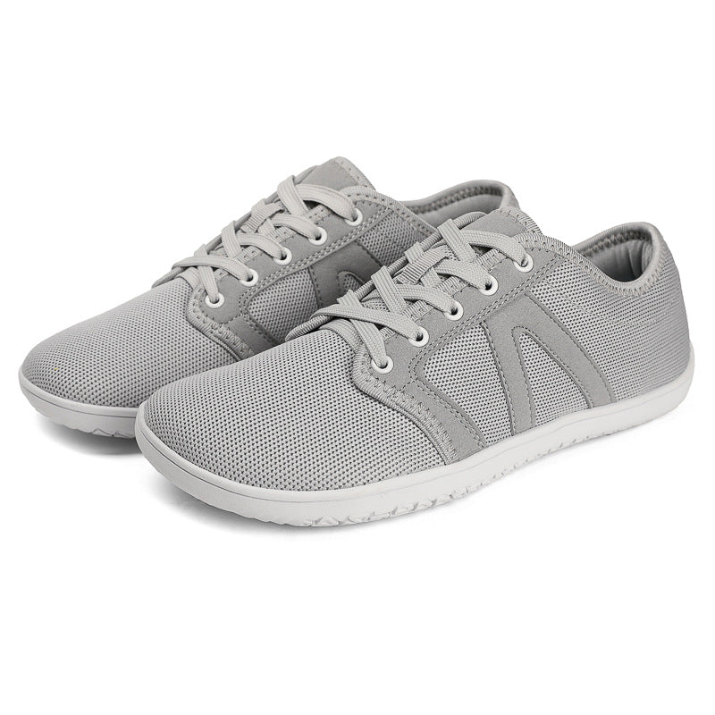 Cross-border new men's and women's outdoor barefoot running shoes, low-cut trail shoes, lightweight wide fit, anti-slip outdoor athletic shoes