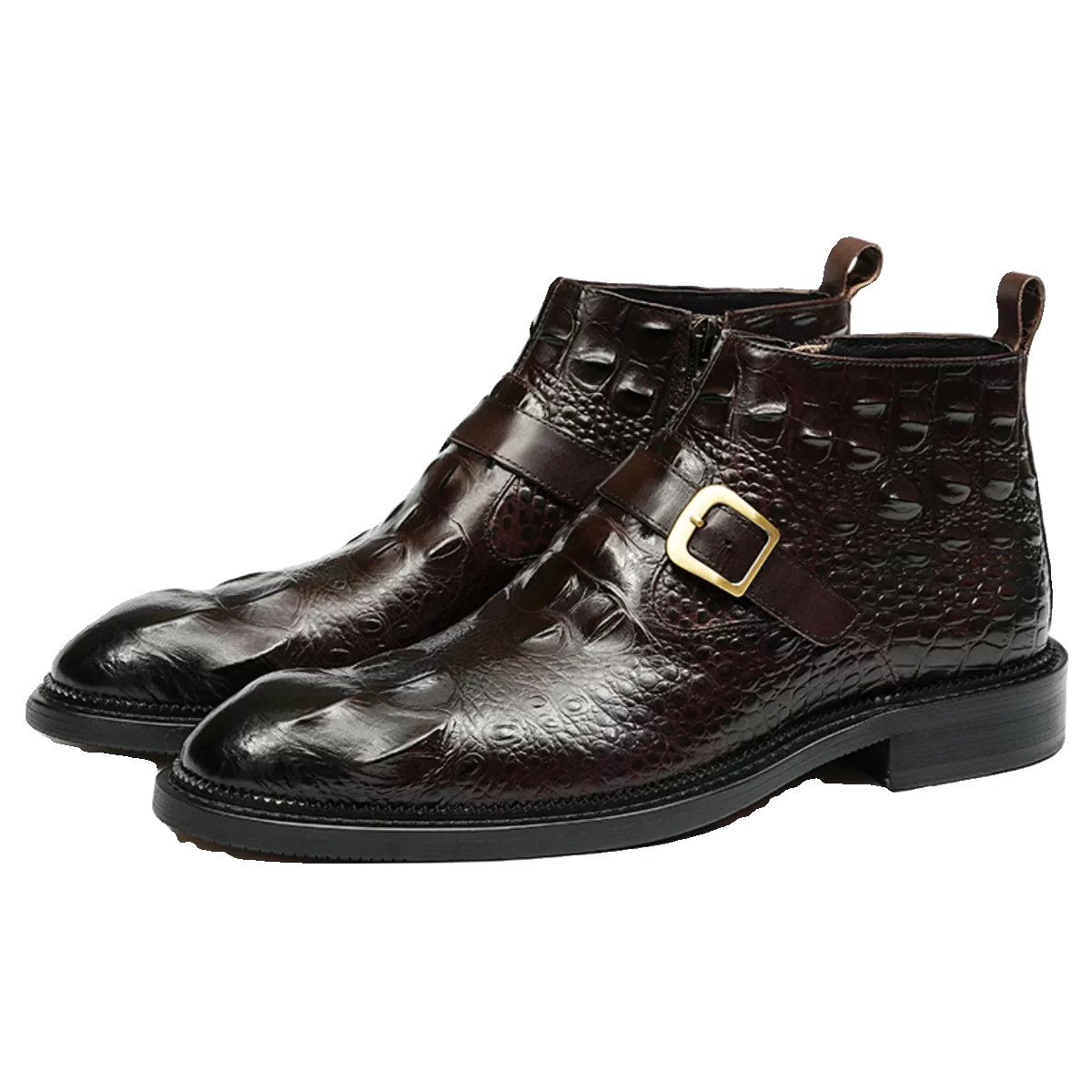 Men's Genuine Leather Martin Boots, British Style, Vintage