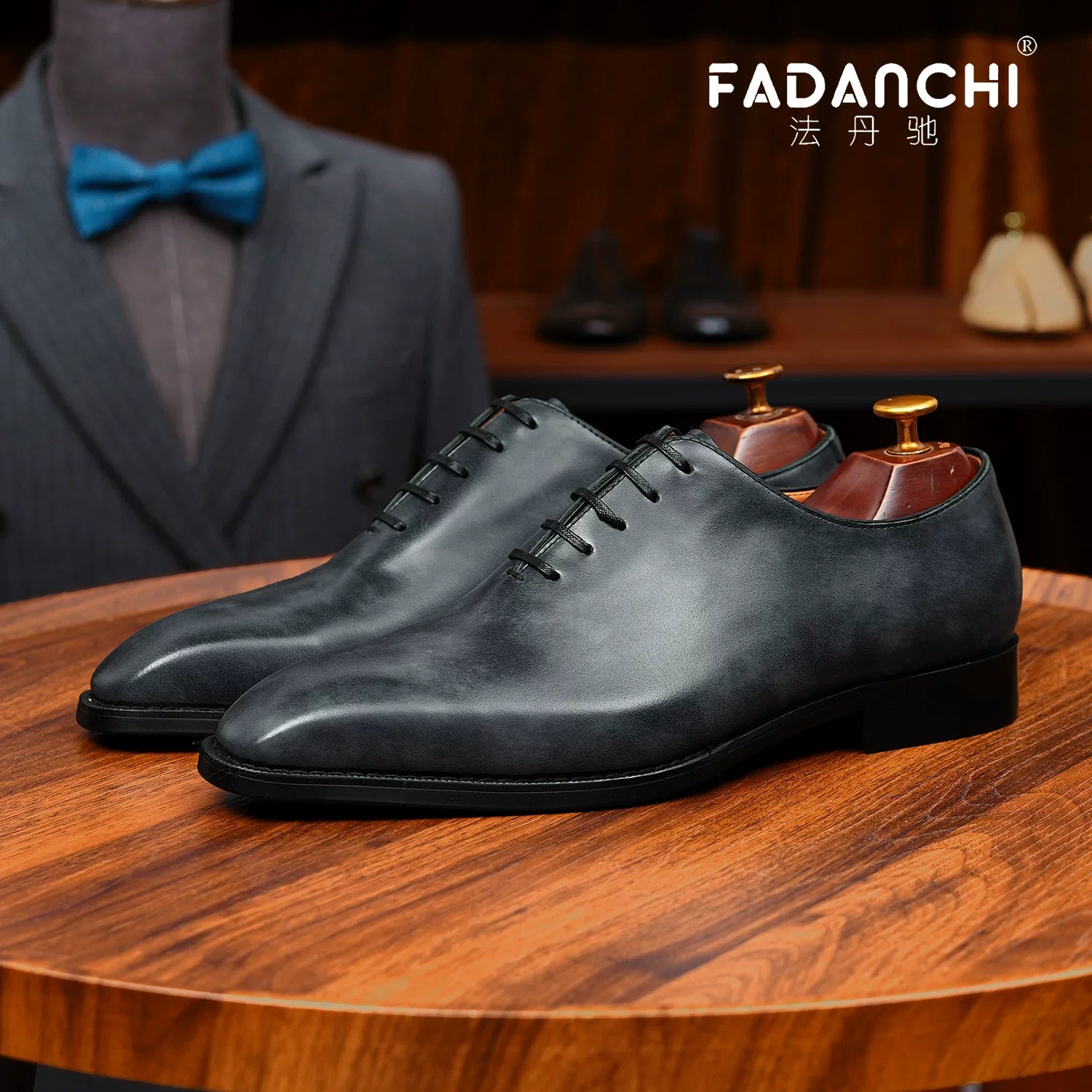 Men's Genuine Leather Oxford Shoes, Business, Formal