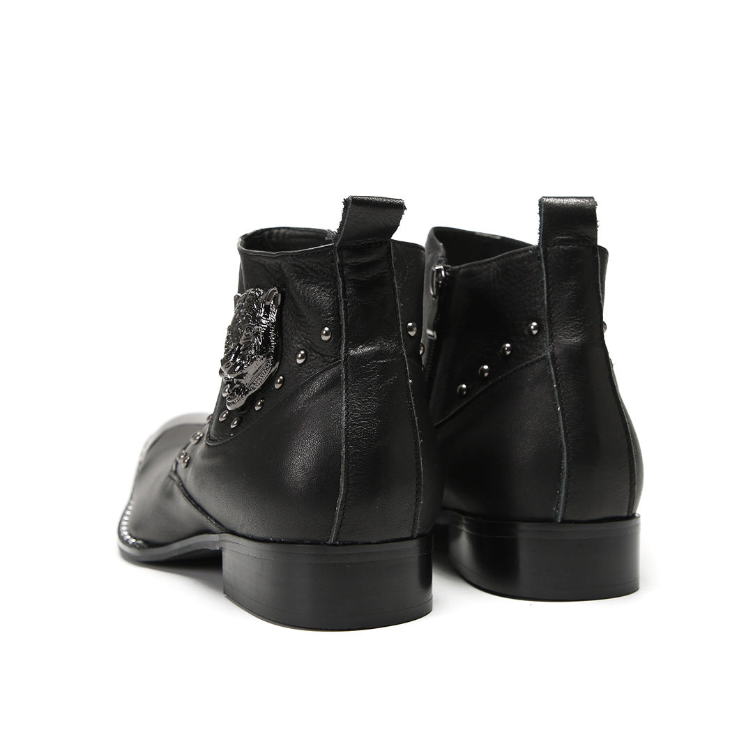 Men's Leather Chelsea Boots – Retro, British Style
