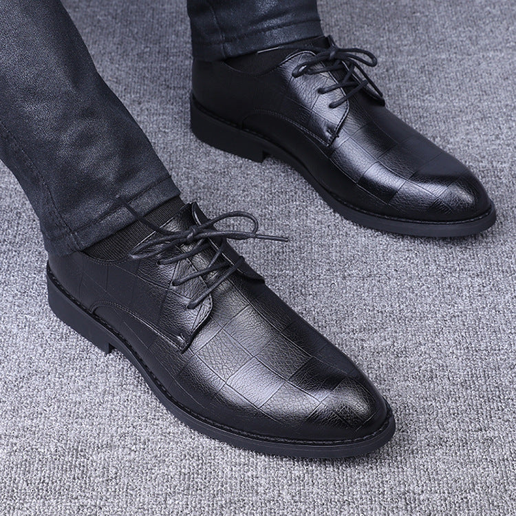 Men's Formal Leather Shoes with Hidden Height Increase 5