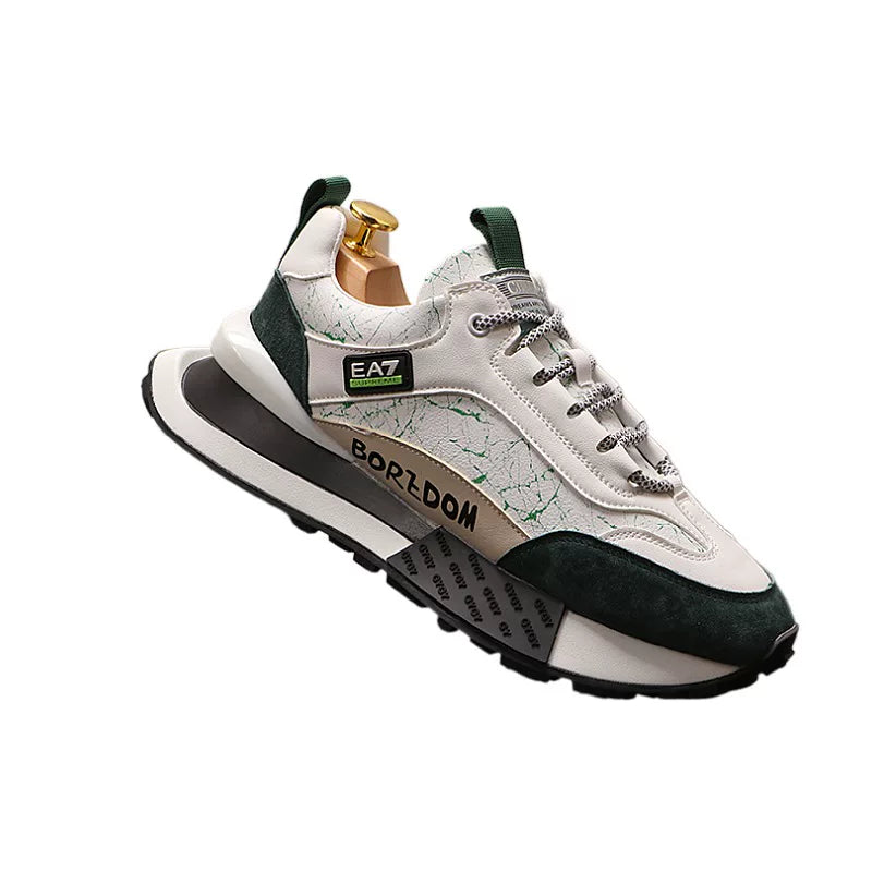 Men's Platform Height-Increasing Retro Dad Sneakers Athletic Casual 2025 New