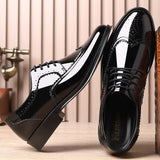 Spring autumnew arrival men's shoes business formal wear trendy pointed toe small leather shoes mene