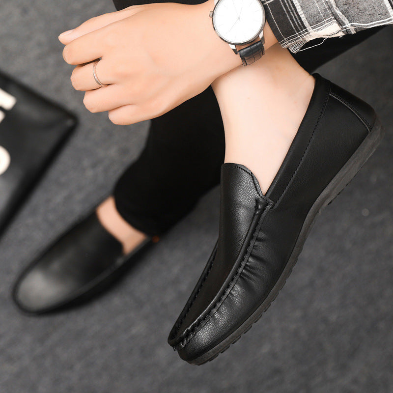 Spring autum social casual shoes trendy shoes beanie shoes men's lazy shoes loafers slip-on men's sh 4