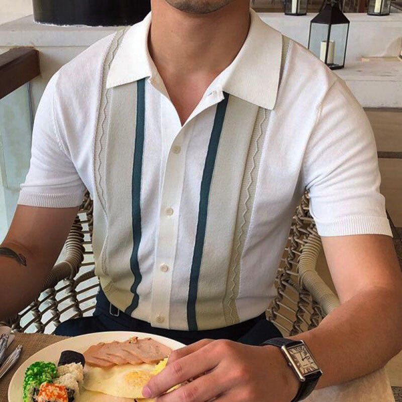 Men's White Polo Shirt