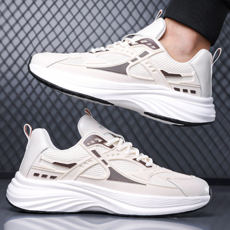 Factory direct: plus-size men's spring shoes for cross-border e-commerce - 2026 new styles: student running shoes, athletic shoes, casual dad shoes, trendy sneakers