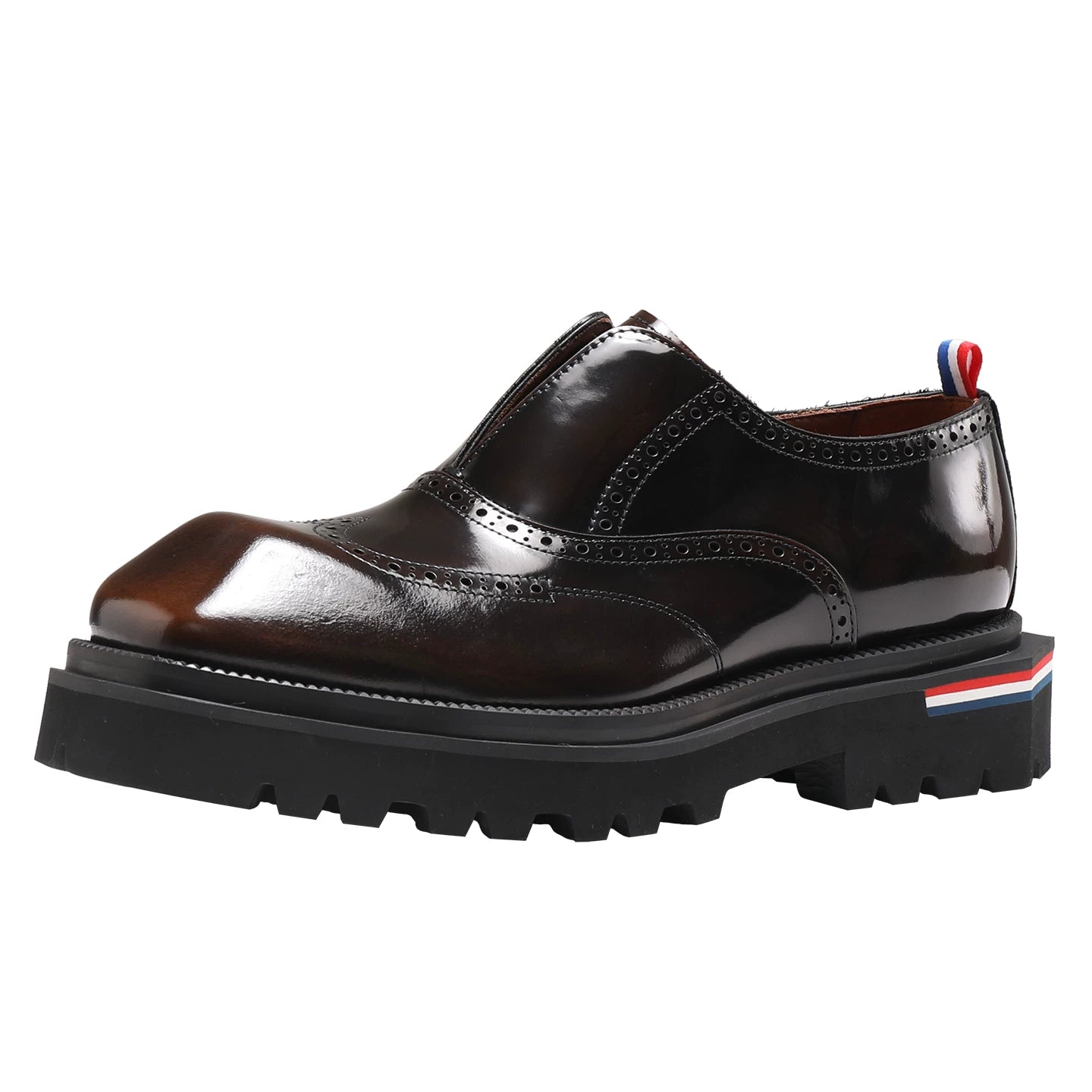 Men's Genuine Leather Leather Shoes, Height Increasing, Thick Sole