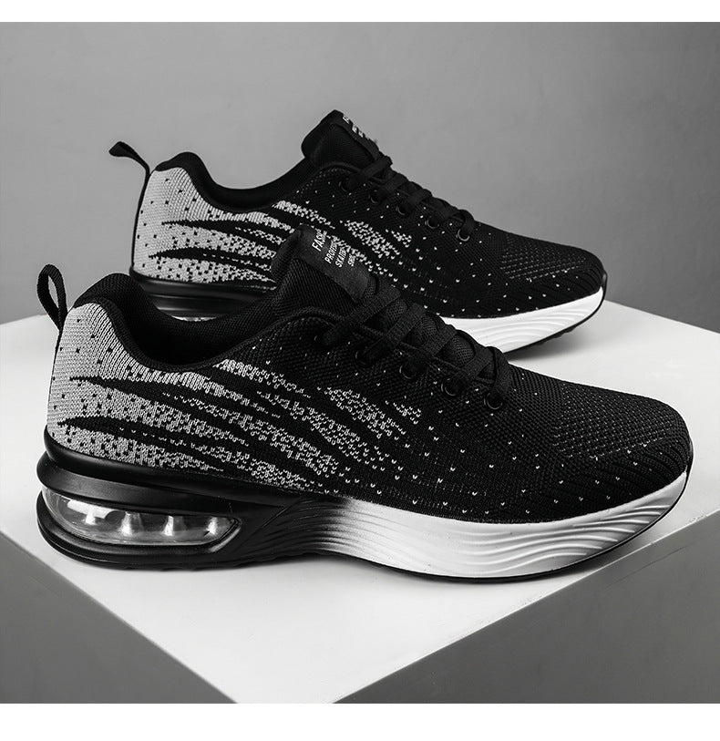 New casual fashion flyknit men's sneakers
