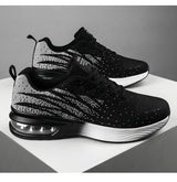 New casual fashion flyknit men's sneakers