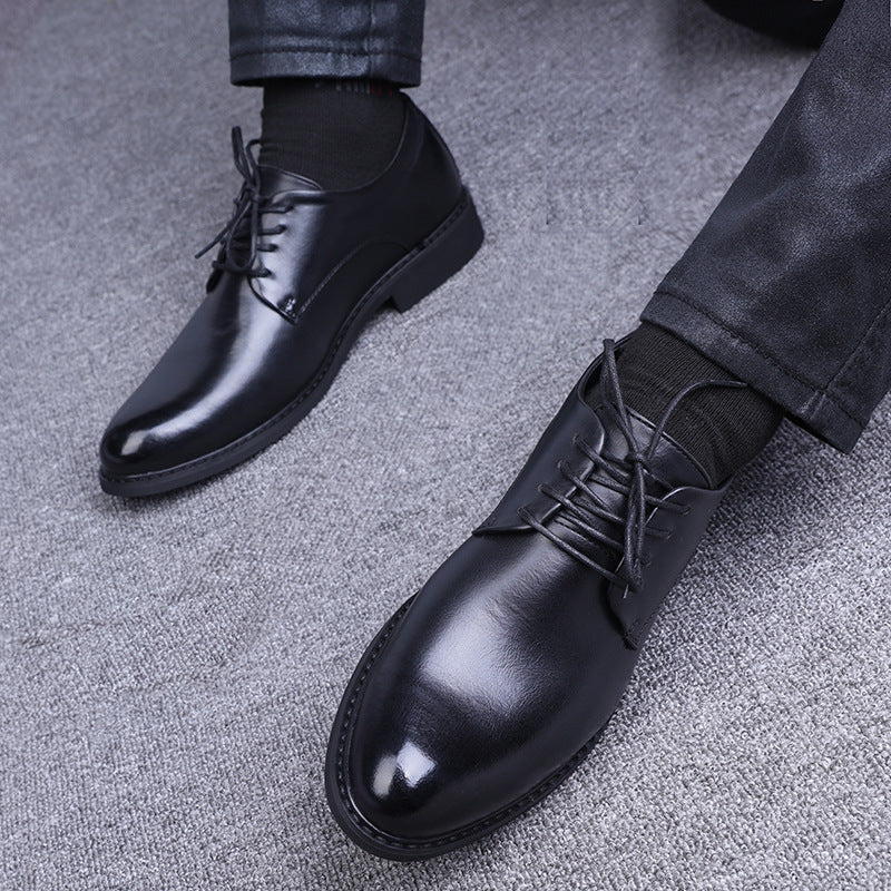 Men's Formal Leather Shoes with Hidden Height Increase 2