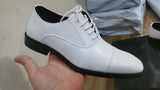 Cross-border 2026 spring/autumn three-panel leather dress shoes for men - anti-slip, business formal