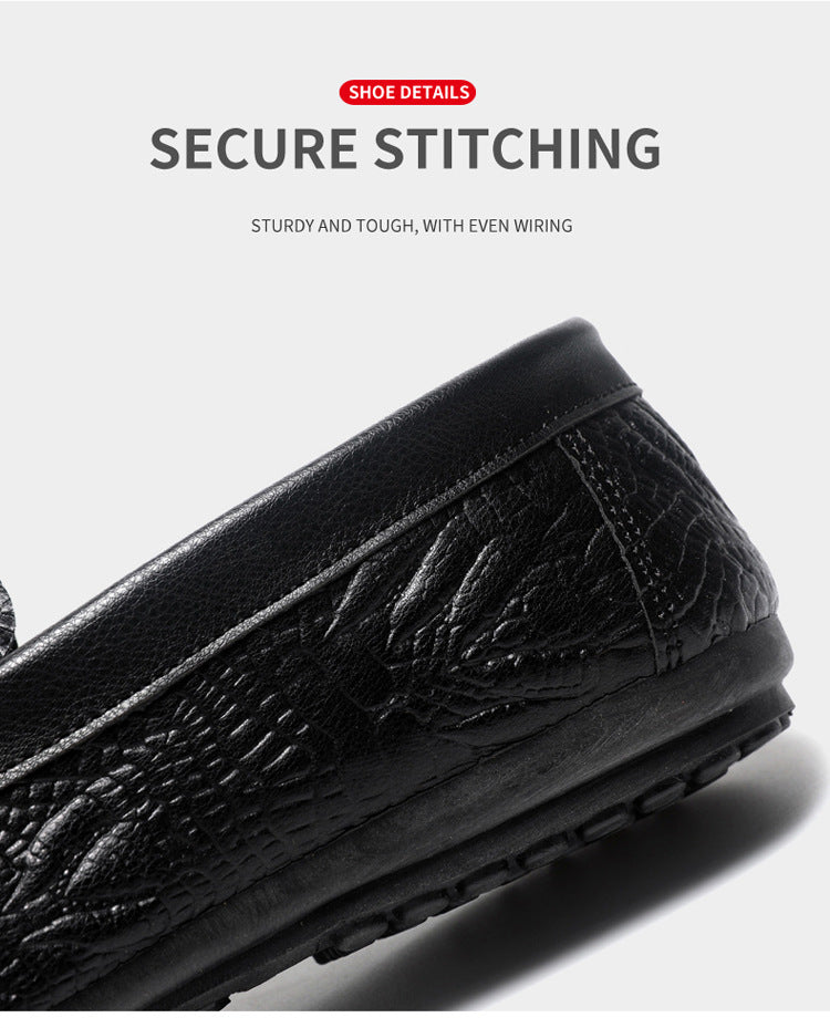 Spring/summer casual sneakers, trendy loafers, men's slip-ons, moccasins, one-step shoes, men's foot 13