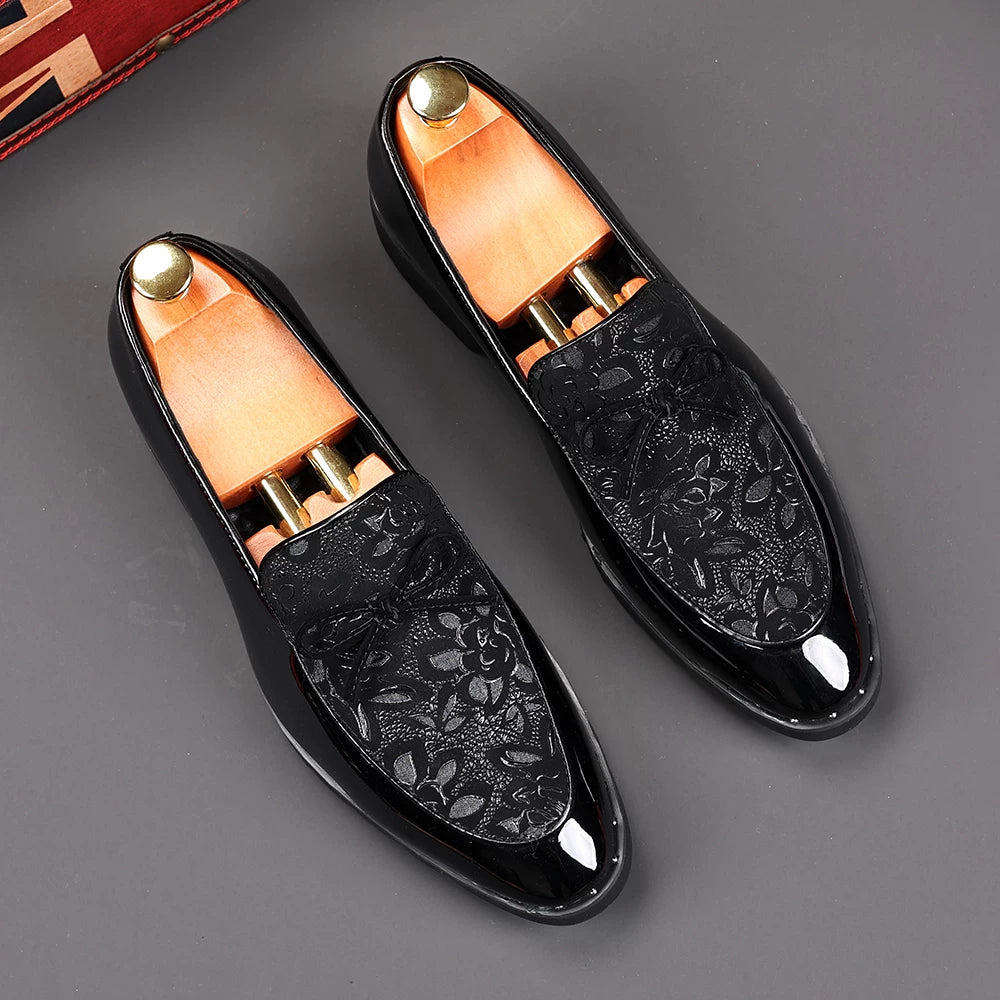 Men's Loafers, Pointed Toe, Slip-On