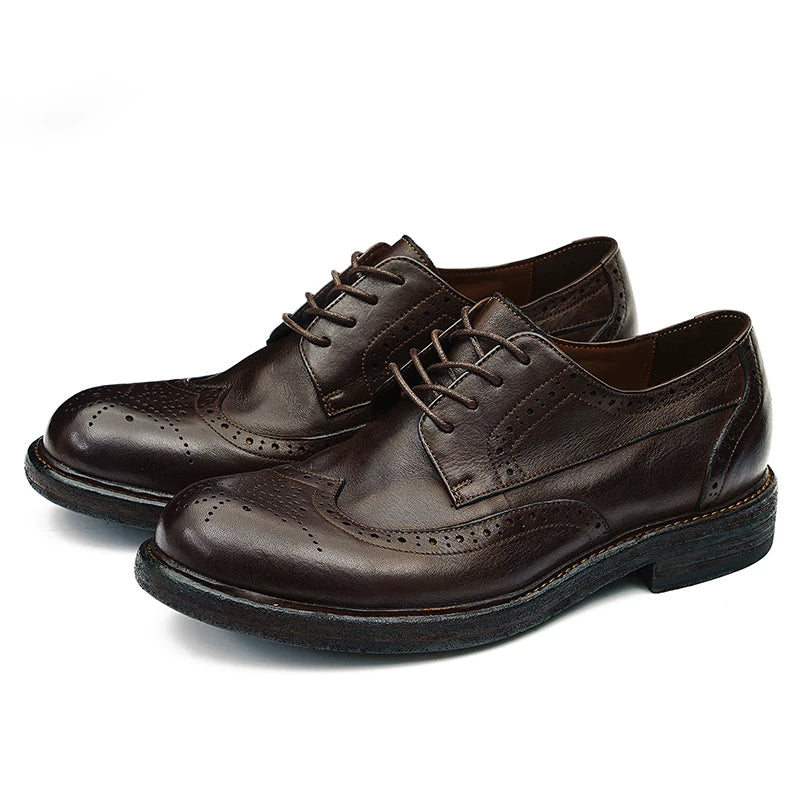 Men's Genuine Leather Leather Shoes, Business, Formal