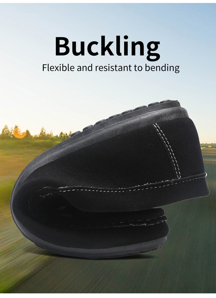 Spring autum social casual shoes trendy shoes beanie shoes men's lazy shoes loafers slip-on men's sh 8