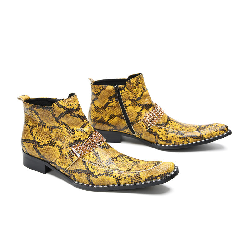 Men's Martin Boots – Retro, Breathable