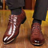 New arrival cross-border mencasualeasiest for matchplus size leather shoes pointed toe fashion busin