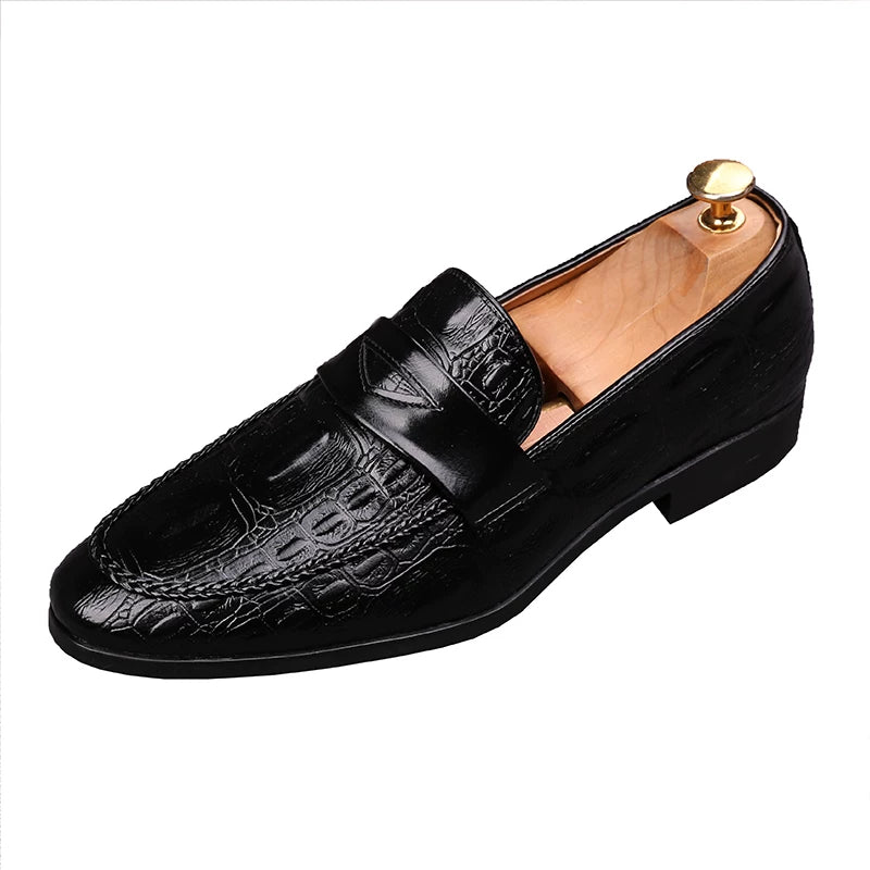 Men's Loafers, Height Increasing, Pointed Toe