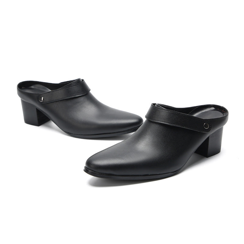 Men's Sandals – Height Increasing, Thick Sole