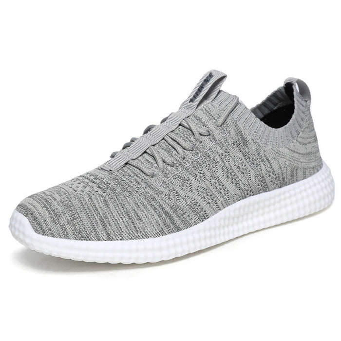 Summer men's shoes net shoes fly woven sneakers men's casual shoes Korean fashion shoes running shoes DF-6672(P)