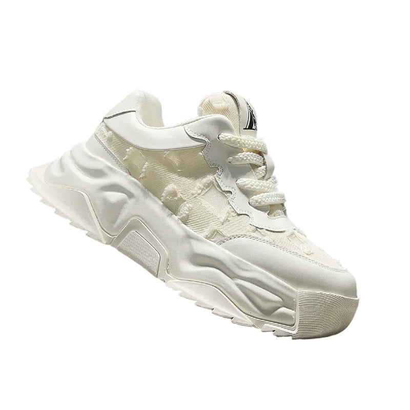 Men's Breathable Trendy Chunky Dad Sneakers 2026 Summer New